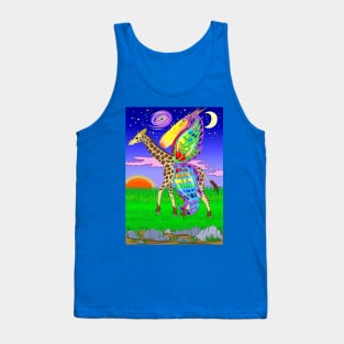 Giraffe with wings Tank Top